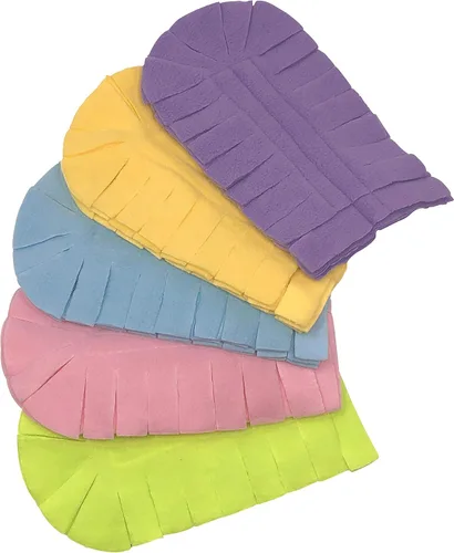 Vista 7 de Xanitize Recambios de forro polar para plumero de mano Swiffer, reutilizable, plumero seco, paquete de 5 unidades, arcoíris (joya)