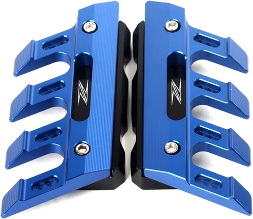 Vista 10 de Guardabarros delantero CNC anticaídas para motocicleta Kawasaki Z125 Z250 Z300 Z400 Z900 Z1000 Z800 Z1000SX anticaídas