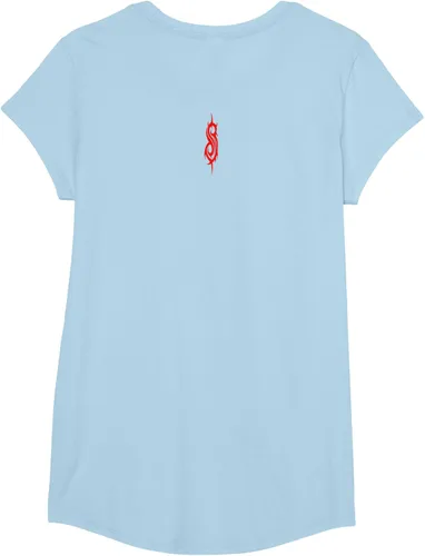 Vista 43 de Slipknot Tribal Calavera playera, niños 12, Rojo