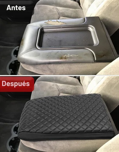Vista 7 de KBH Funda para reposabrazos de consola central para Chevy Silverado y GMC Sierra 1999-2007, Avalanche & Suburban y Tahoe 2002-2006, asiento de negro