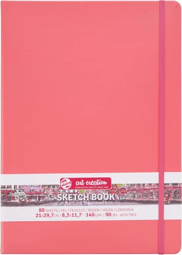 Vista 13 de Talens Art Creation Cuaderno de bocetos 80 hojas, 5.1 in x 8.3 in, negro