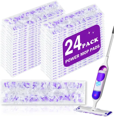 Vista 9 de Paquete de 60 almohadillas de repuesto para mopa eléctrica Swiffer PowerMop
