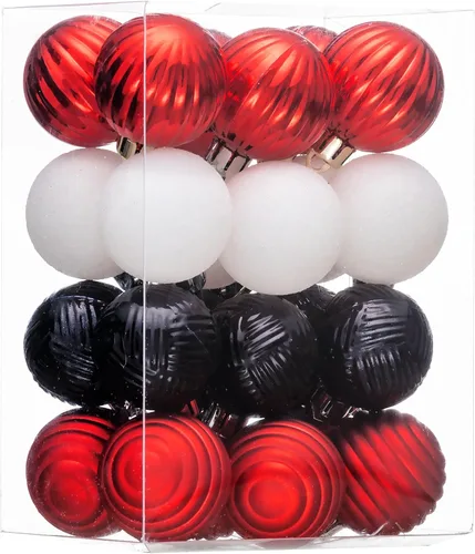 Vista 47 de Valery Madelyn - Juego de 24 adornos de Navidad para árbol de 2.36 pulgadas cobre dorado