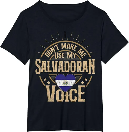 Vista 10 de Camiseta de recuerdos de la bandera de El Salvador para hombres y mujeres salvadoreños, Negro, S