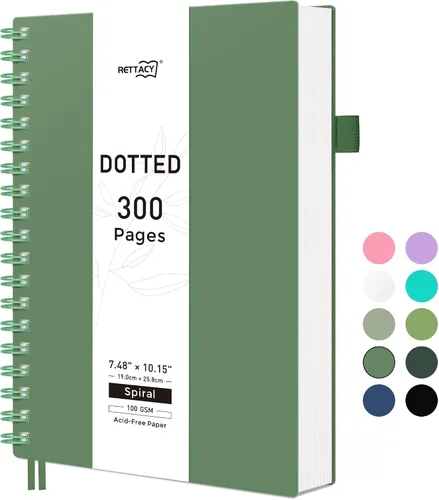 Vista 32 de RETTACY Cuaderno de bolsillo, 160 páginas forradas, tamaño mini A6 (4.5" × 5.7"), para trabajo, diario, escritura, papel grueso de 100 g/m²