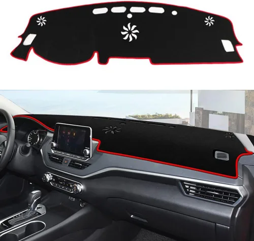 Vista 11 de Funda para salpicadero Alfombrilla para salpicadero Alfombrilla para tablero a medida para Nissan Frontier 2007-2019 para Suzuki Equator 2009-2012