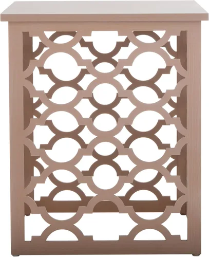 Vista 8 de Safavieh Home Collection AMH1507 - Mesa auxiliar, color negro