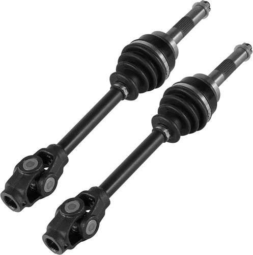 Vista 5 de Caltric Ejes de junta Cv completos delanteros derechos e izquierdos compatibles con Polaris Scrambler 500 4X4 1999-2003 si está estampado Usa Neapco
