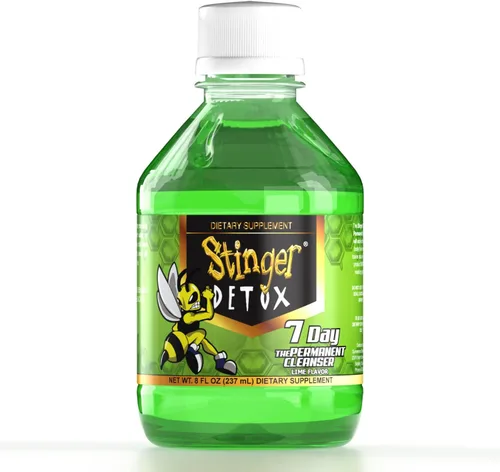 Vista 2 de Stinger Detox Bebida permanente de 7 días, sabor a lima, 8 onzas líquidas