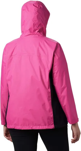 Vista 5 de Columbia Chaqueta impermeable resistente en rosa para mujer II