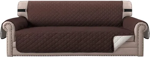 Vista 19 de MIFXIN Funda reversible para sofá, impermeable, antideslizante, lavable, con correa elástica, protector de muebles para mascotas, perros y niños