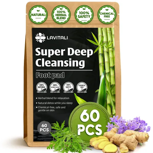 Vista 19 de Lavitali, Bolsas de té de raíz de bardana 60 bolsas, té de hierbas 100% puro Sin cafeína, bolsa de filtro ecológica rica en antioxidantes