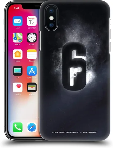 Vista 9 de Head Case Designs Carcasa rígida con logotipo de ataque de Tom Clancy's Rainbow Six Siege Attack compatible con Apple iPhone X/iPhone Xs