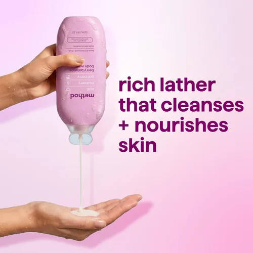 Vista 5 de Method Gel de baño, balance de bayas, sin parabenos ni ftalatos, 18 onzas (paquete de 6)