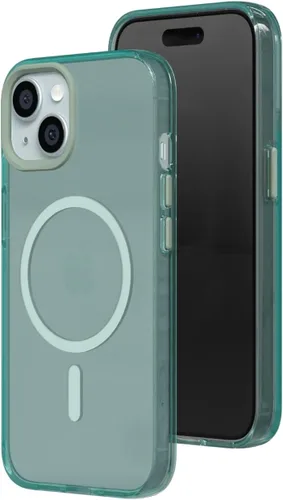 Vista 15 de RhinoShield Funda transparente compatible con Magsafe para iPhone 15 superior, magnética superior, resistencia avanzada al amarilleo, transparente