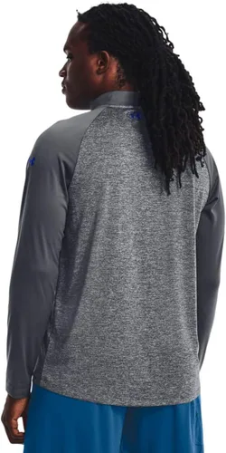 Vista 2 de Under Armour UA Tech 2.0 Novelty 1370854-012 - Cremallera de 14 - Gris Pitch Royal - XXL
