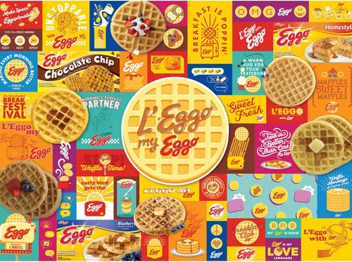 Vista 11 de RoseArt - Kellogg's - Anuncios de cereales - Rompecabezas de 1000 piezas para adultos