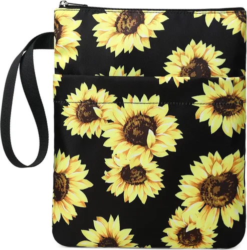 Vista 10 de DSIUE Funda para Libros Cubiertas de Libros Protector de Libros con Cremallera Tela Lavable para Adolescentes Adultos Amantes de los Libros Maestros