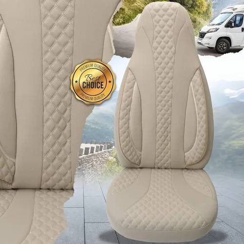 Vista 8 de BREMER SITZBEZÜGE Fundas de asiento de autocaravana para Knaus Van Wave (WPL405)