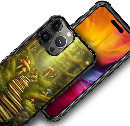 Vista 248 de Funda compatible con iPhone 15, diseño de elefantes africanos, diseño increíble a prueba de golpes, antiarañazos, carcasa trasera de policarbonato