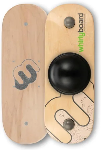 Vista 8 de Whirly Board - Tabla de equilibrio amplia para escritorio de pie - Tabla de equilibrio antifatiga para escritorios de pie Cinta de agarre de goma