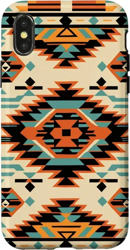 Vista 5 de Carcasa para iPhone 17 de Western Southern Country Native Aztec