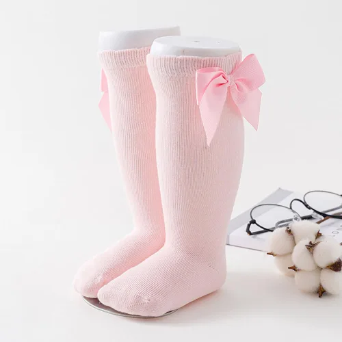 Vista 20 de DRESHOW BQUBO - Calcetines de punto para bebé, calcetines de algodón para niñas pequeñas