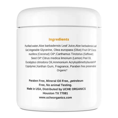 Vista 2 de Crema para realzar los rizos para cabello natural fino, grueso, rizado y rizado, definidor y ligero activador de rizos con aloe, ideal para cabello