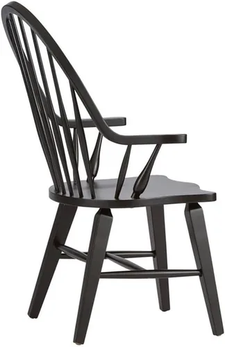 Vista 5 de Liberty Furniture Industries Windsor - Silla con brazos traseros, 25 pulgadas de ancho x 25 pulgadas de profundidad x 41 pulgadas de alto