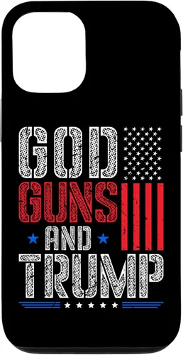 Vista 28 de God Guns and Trump Vote Donald Trump Republican Case for iPhone 17