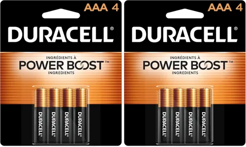 Vista 8 de Duracell Coppertop - Pilas AAA con ingredientes Power Boost, paquete de 2 baterías triple A con energía de larga duración, batería alcalina AAA