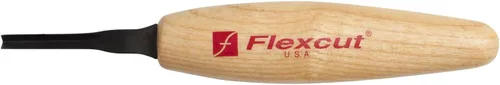 Vista 7 de Flexcut Herramienta de tallado de madera Micro V-Tool 45 grados 0.059 in Cuchilla de corte de acero de alto carbono 1095 afilada para trabajos