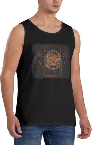 Vista 8 de Men's Tank Top T Shirts Short Sleeve Fashion Tee Teenager Classic Summer Cotton Shirts for Sports Walking Top