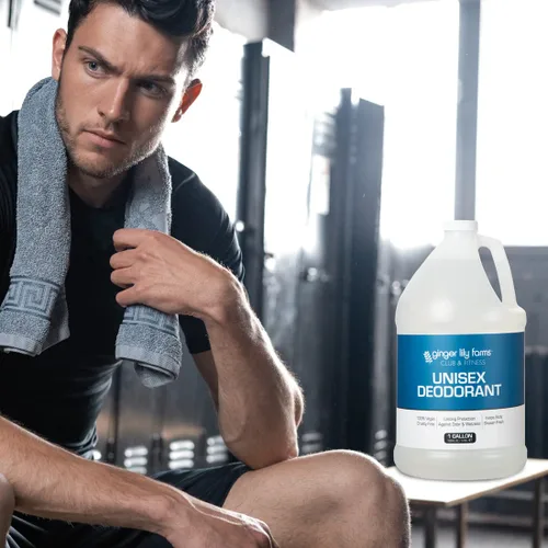 Vista 6 de Ginger Lily Farms Club & Fitness - Desodorante unisex en aerosol para vestuarios, 100% vegano y libre de crueldad, aroma fresco, 1 galón