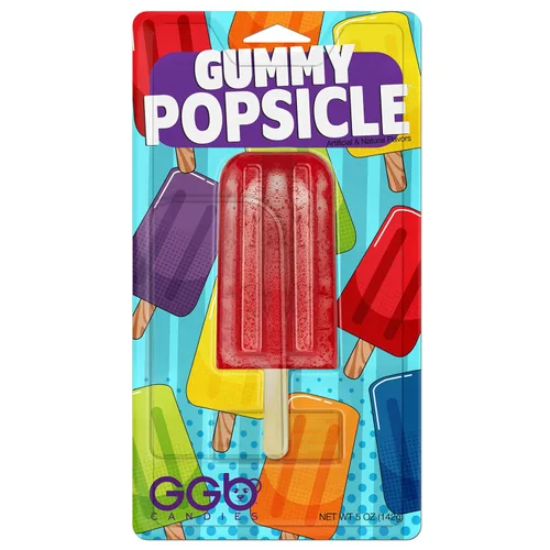 Vista 9 de Paleta de gomita: un regalo genial con una variedad de opciones de sabor, por GGB Candies (frambuesa azul, paquete de 2)