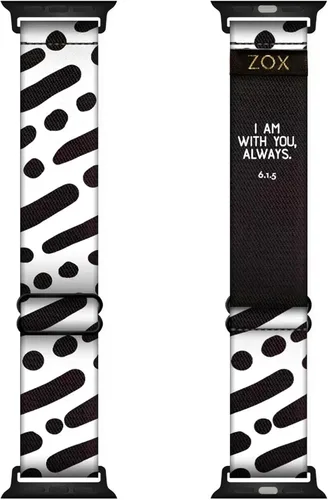 Vista 12 de ZOX Correa para Apple Watch, banda elástica con afirmaciones motivacionales y hermosas obras de arte, regalos para hombres, mujeres y niños