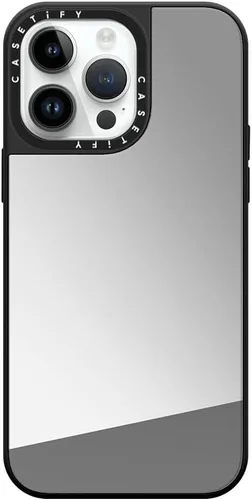 Vista 36 de CASETiFY Funda de espejo para iPhone Air [Reflejante/Compatible con Magsafe / Protección contra caídas de 4.9 pies de grado militar 1X] - Negro