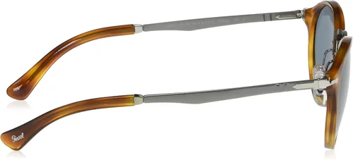 Vista 3 de Persol PO3248S - Gafas de sol redondas Terra Di SienaAzul claro