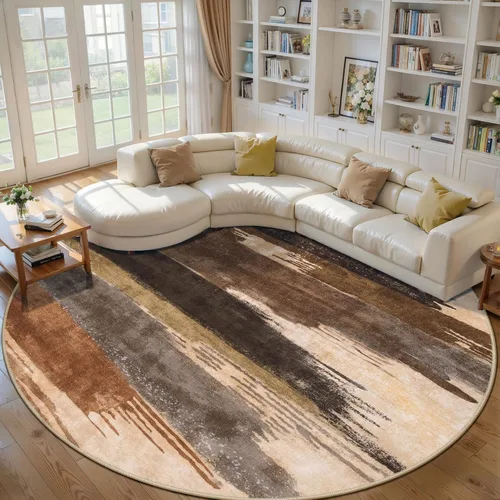 Vista 37 de Ciicool Alfombra moderna abstracta de 2 x 3 pulgadas, lavable, pequeña, antideslizante, de pelo bajo, alfombra de entrada plegable para cocina