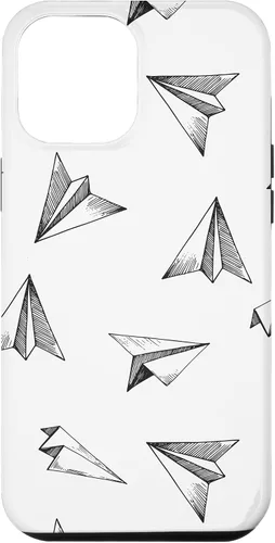 Vista 26 de Papel Avión Patrón Avión Avión Aviación Aviación Caso para iPhone 17