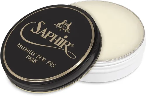 Vista 13 de SAPHIR Medaille d'Or Pate De Luxe - Esmalte de zapatos de cera natural para brillo de cuero Marrón medio