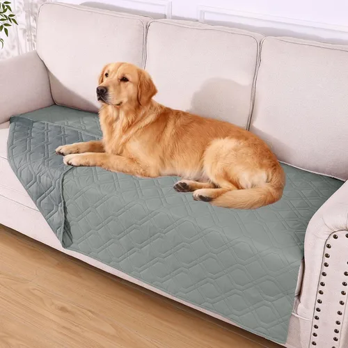 Vista 36 de hyha - Manta impermeable para cama de perro, mantas suaves para mascotas, funda impermeable para sofá para perros, fundas reversibles lavables