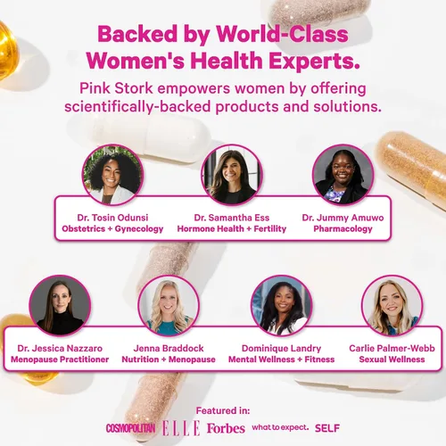 Vista 7 de Pink Stork Proteína en polvo para mujeres, 0.71 oz de proteína en polvo a base de plantas con fibra + superalimentos, sin gluten, sin lácteos, sin