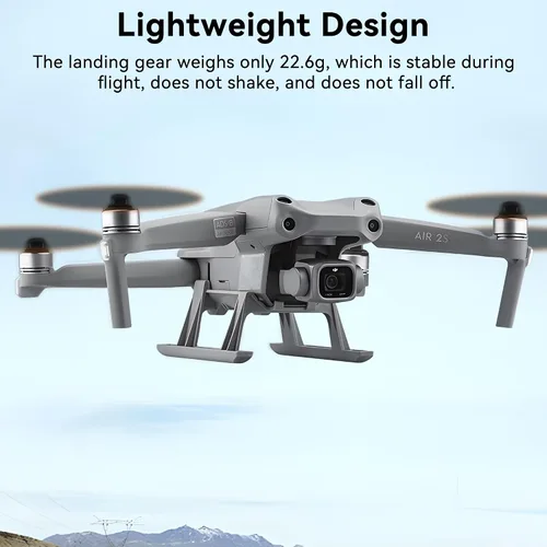 Vista 4 de Tren de aterrizaje Air 2/2S plegable de liberación rápida para DJI Mavic Air 2/2S Accesorios de dron