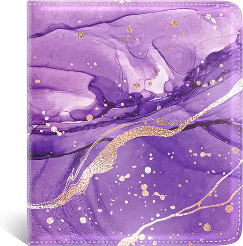 Vista 18 de Nipichsha Cartera para mujer, billetera pequeña y delgada con bloqueo RFID para tarjetas de crédito, cartera de cuero compacta de dos pliegues