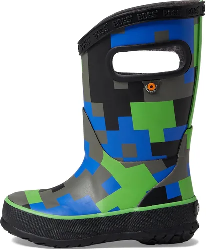 Vista 4 de BOGS Botas de lluvia unisex para niños, camuflaje (bebéniño pequeño)