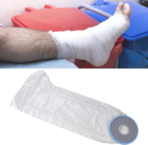 Vista 5 de Dult completo pierna C st protector W terproof ampliar cubierta para ducha B th heridas C re suministros
