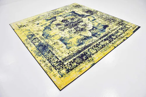 Vista 247 de Unique Loom Colección Sofia - Alfombra de área Salle Garnier (7' 1" x 10' Rectángulo, Borgoña/ Marfil)