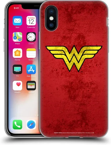 Vista 23 de Head Case Designs Funda de gel suave con licencia oficial de Wonder Woman DC Comics Classic Logos compatible con Apple iPhone 7 Plus/iPhone 8 Plus
