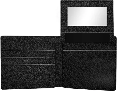 Vista 4 de Unique Desige Pattern - Sharks and coral, Slim Front Pocket Wallet Billfold RFID Blocking